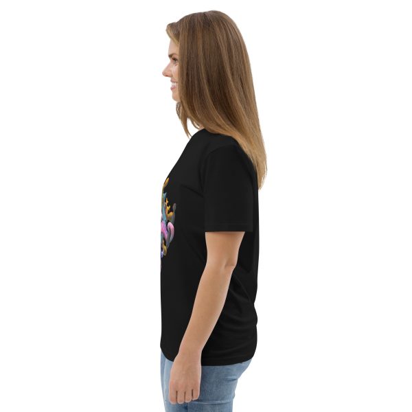 Camiseta de algodón orgánico unisex trazomar - Imagen 8