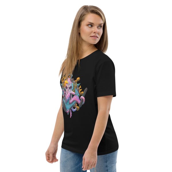Camiseta de algodón orgánico unisex trazomar - Imagen 5
